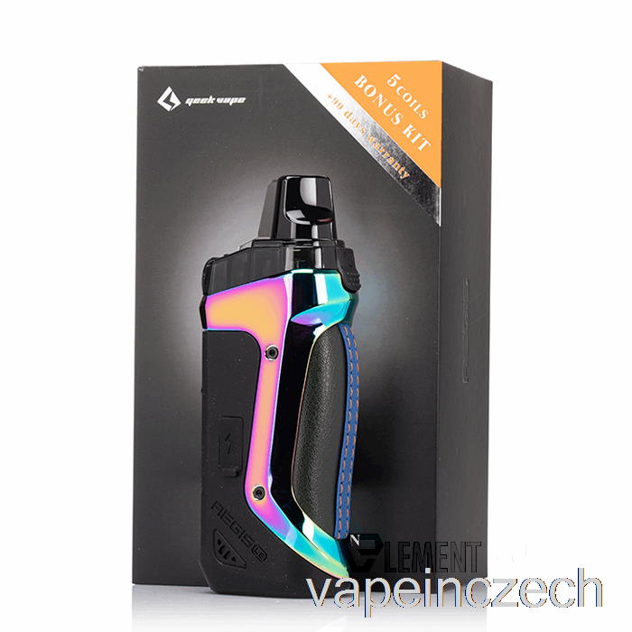Geek Vape Aegis Boost 40w Pod Mod Kit Le Bonus Kit - Duhové Vape Pero